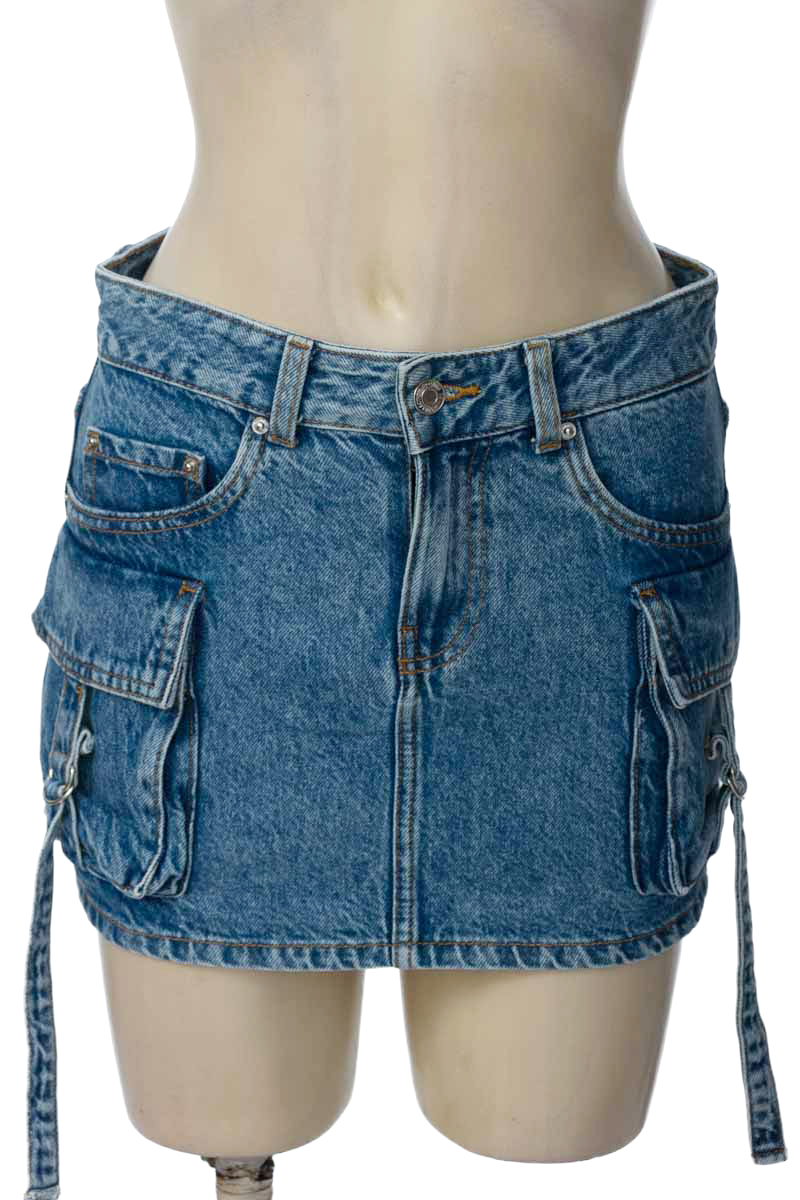 Falda color Azul - Bershka