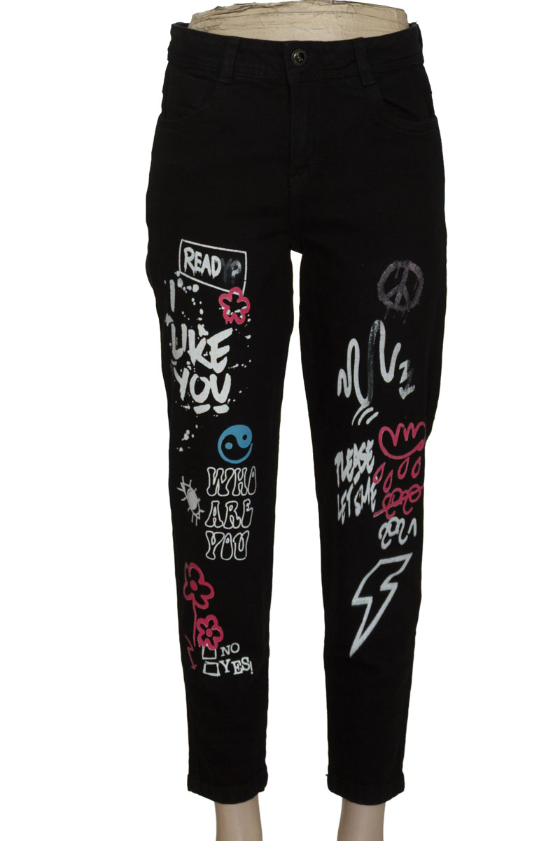 Pantalones color Negro - Gef