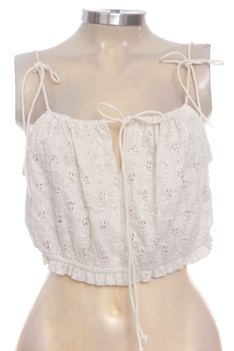 Top / Camiseta color Beige - Divided by H&M