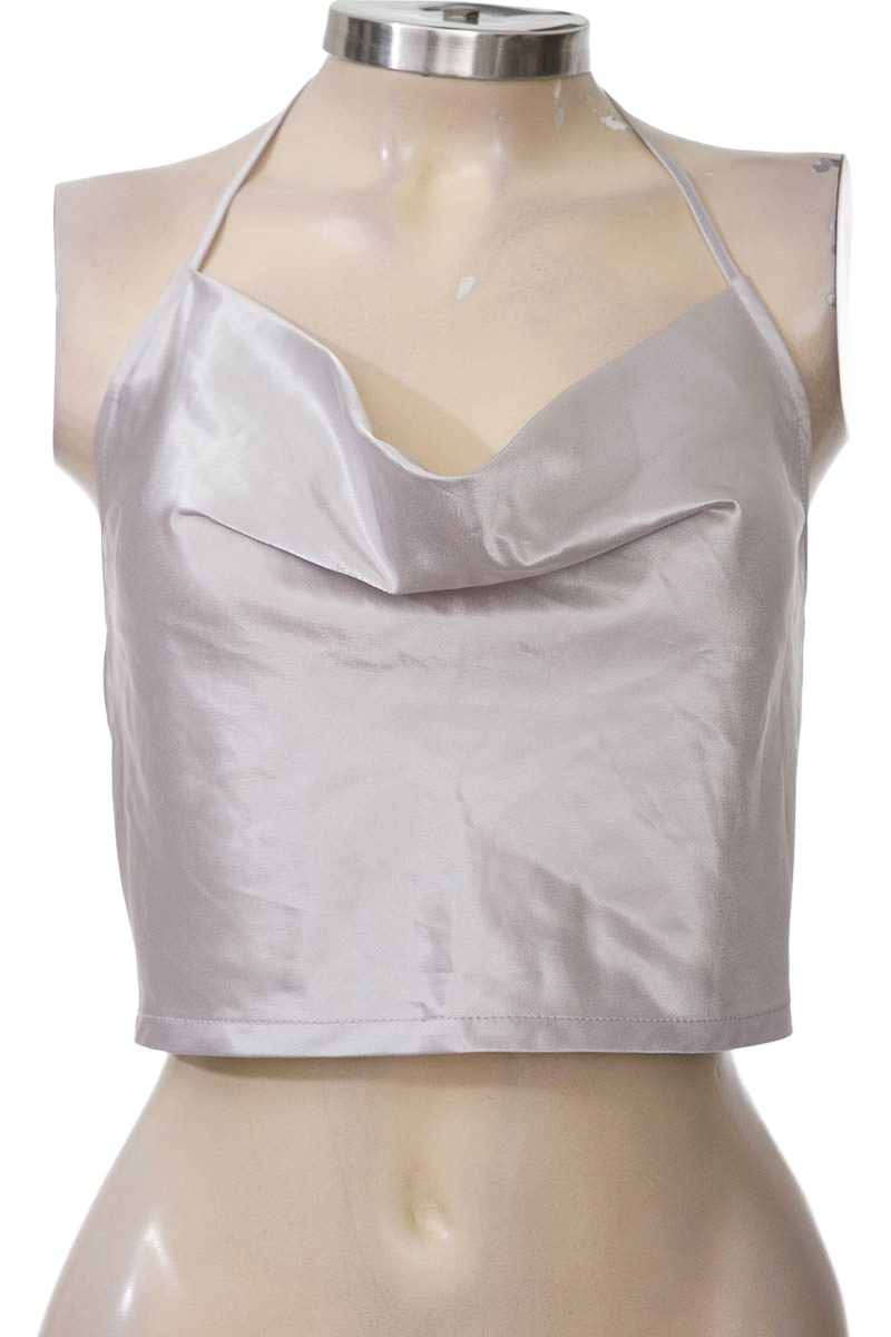 Top / Camiseta color Plateado - Divided by H&M