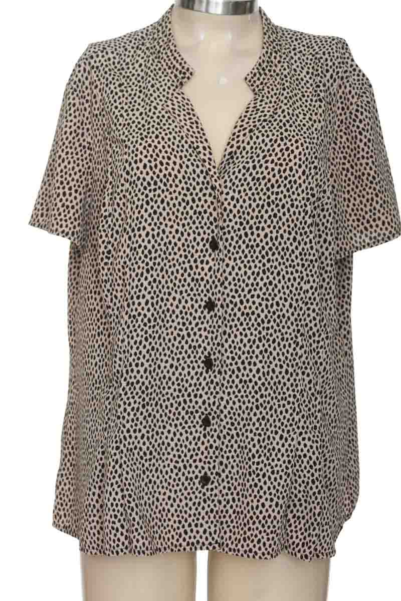 Blusa color Beige - Dana Buchman