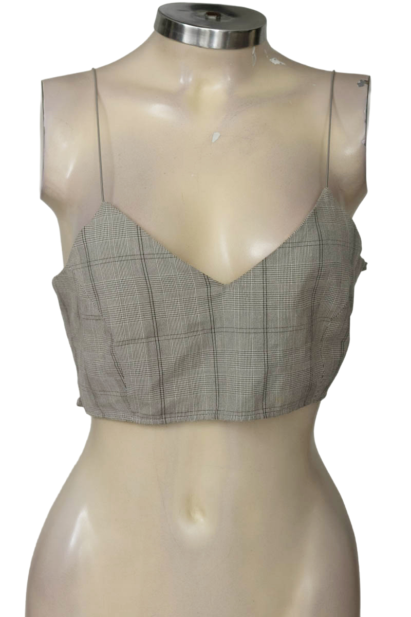 Top / Camiseta color Gris - Zara