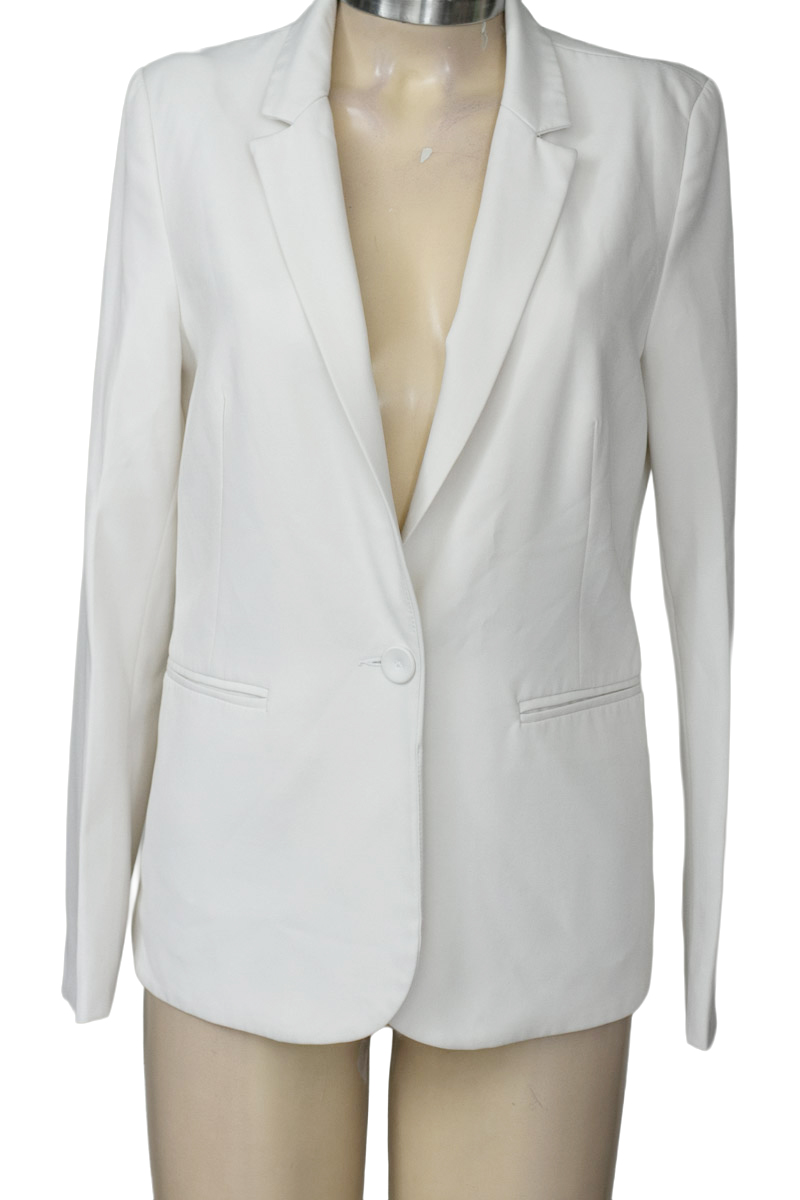Chaqueta / Abrigo color Blanco - Stradivarius