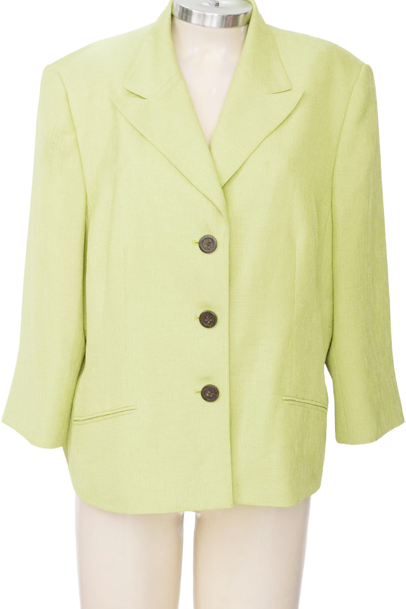 Chaqueta / Abrigo color Verde - Le Suit