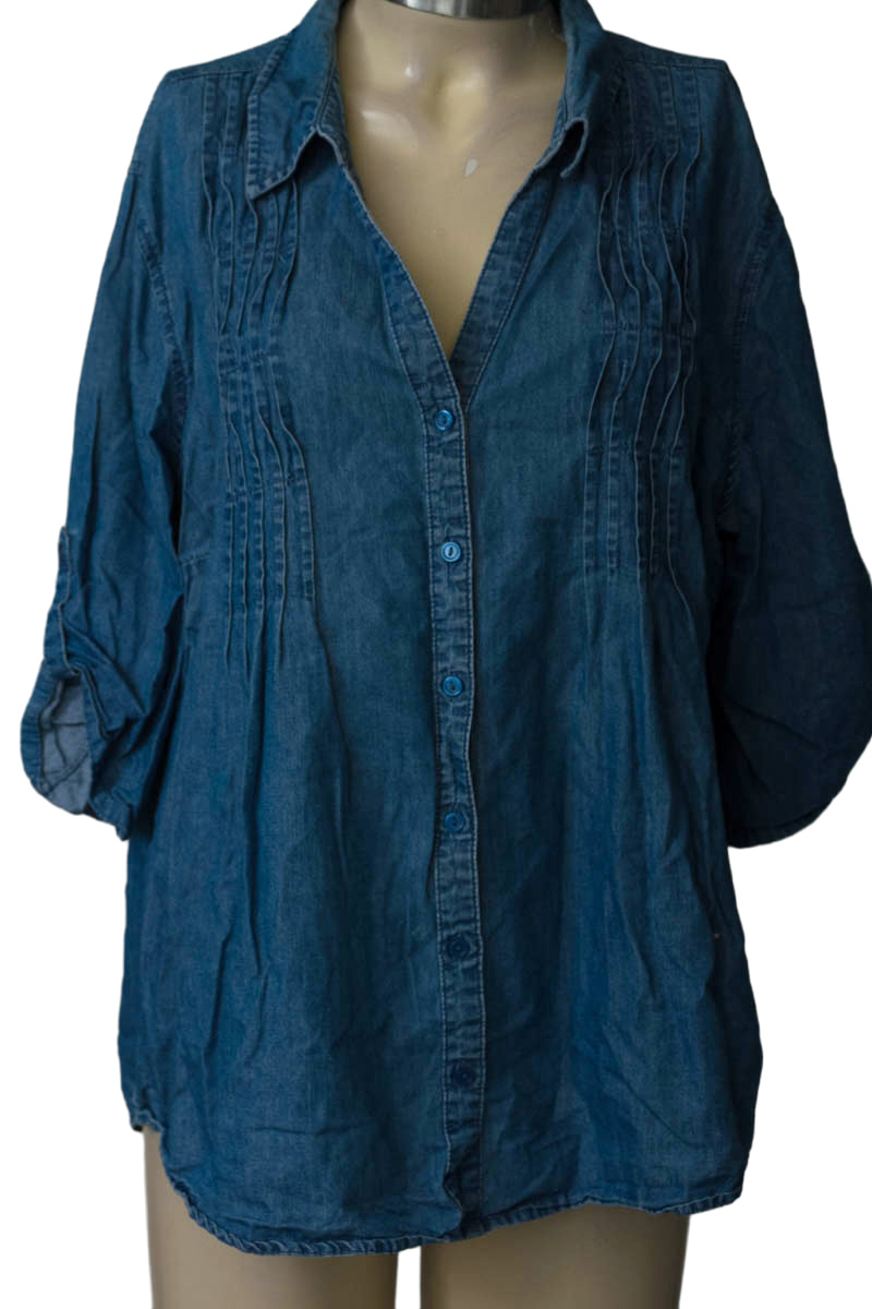 Blusa color Azul - Gloria Vanderbilt