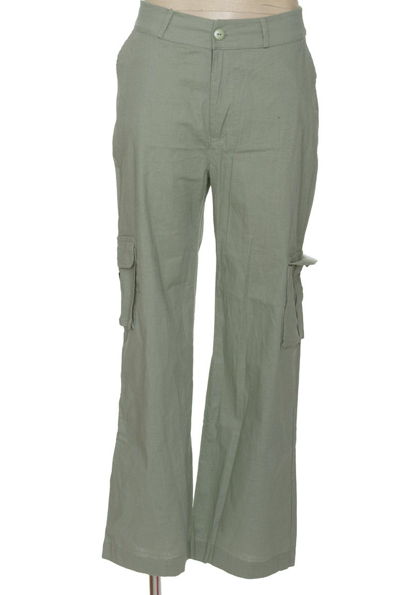 Pantalones color Verde - Moi