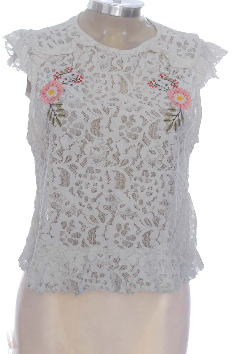 Top / Camiseta color Blanco - NAF NAF