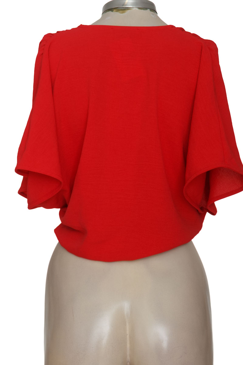 Blusa color Rojo - Zara