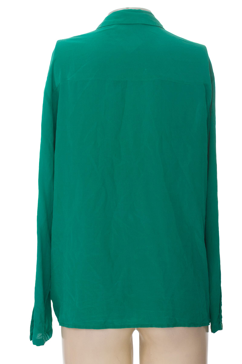 Blusa color Verde - Zara