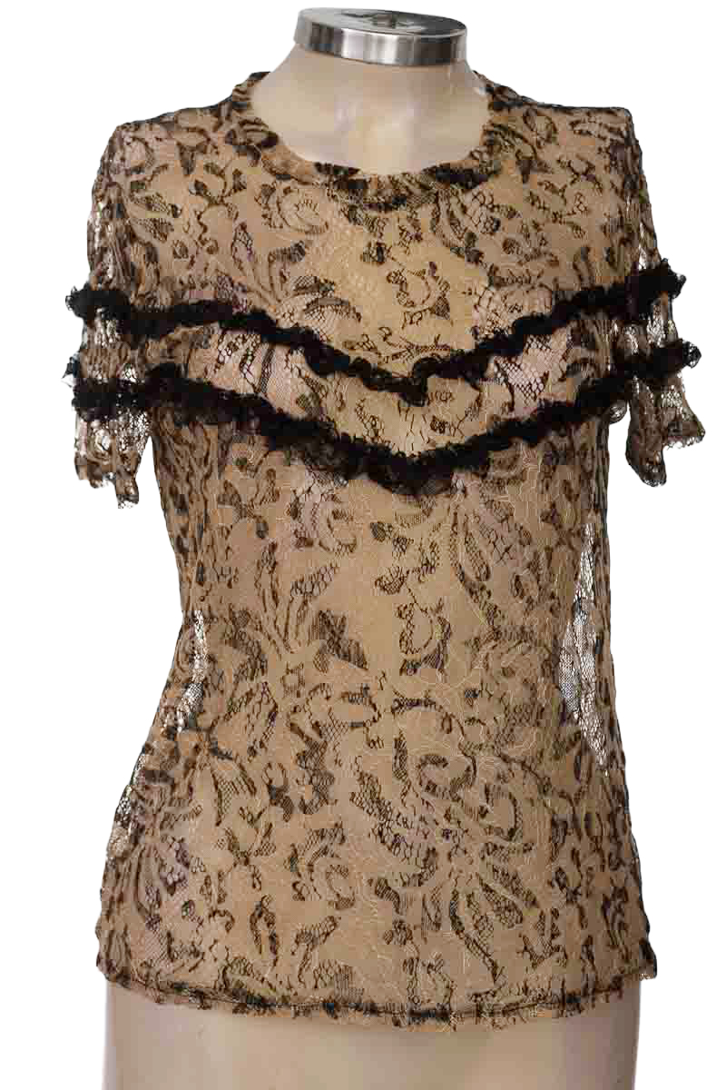 Top / Camiseta color Beige - Zara