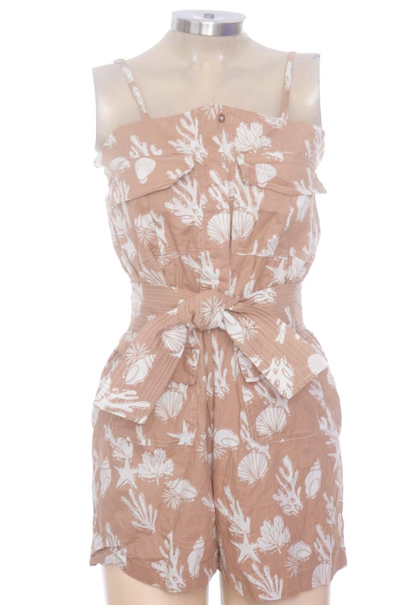 Vestido / Enterizo color Beige - Zooca