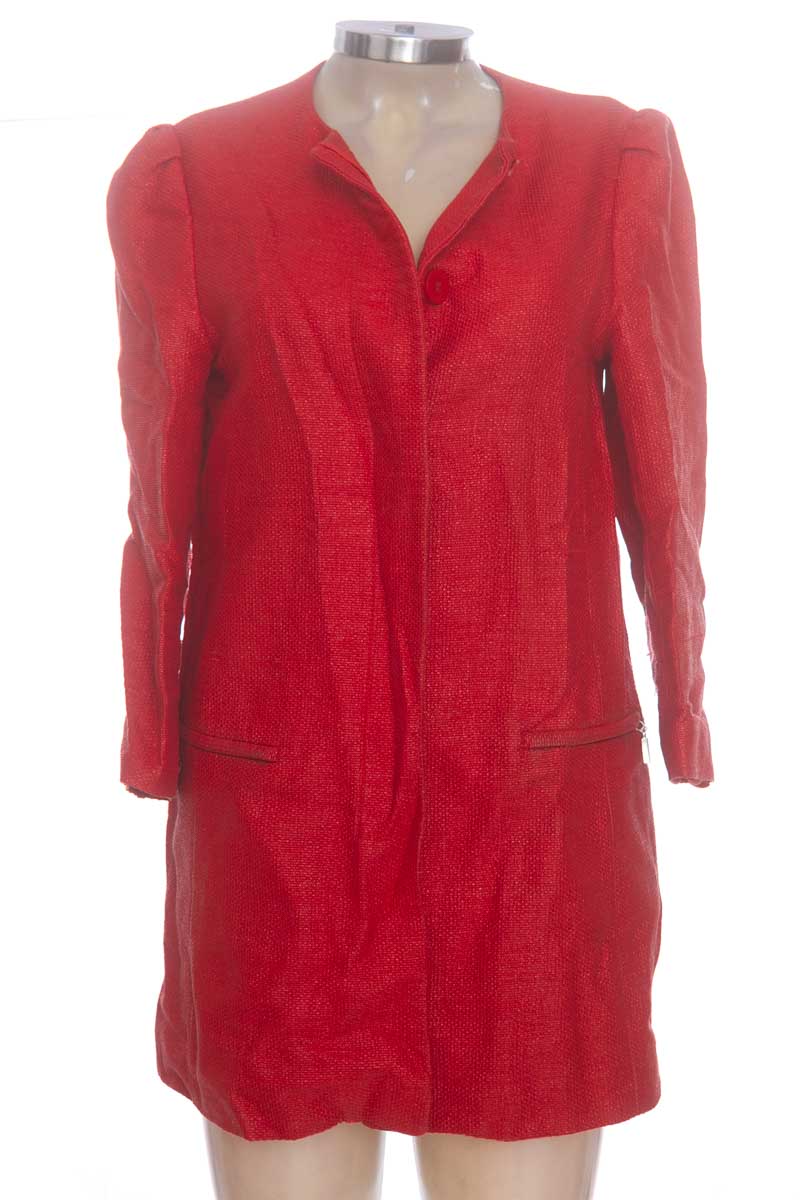 Chaqueta / Abrigo color Naranja - Zara