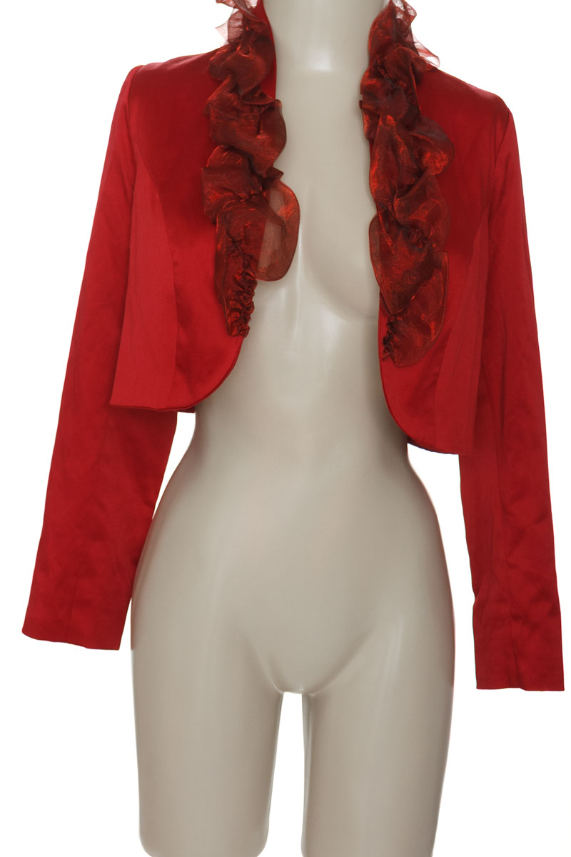 Chaqueta / Abrigo color Vinotinto - Carolina Endara