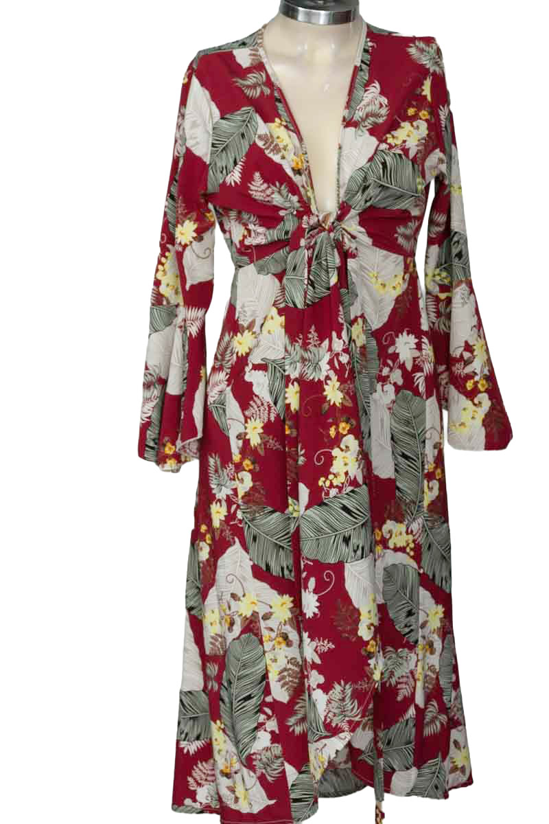 Vestido / Enterizo color Vinotinto - Follow me 