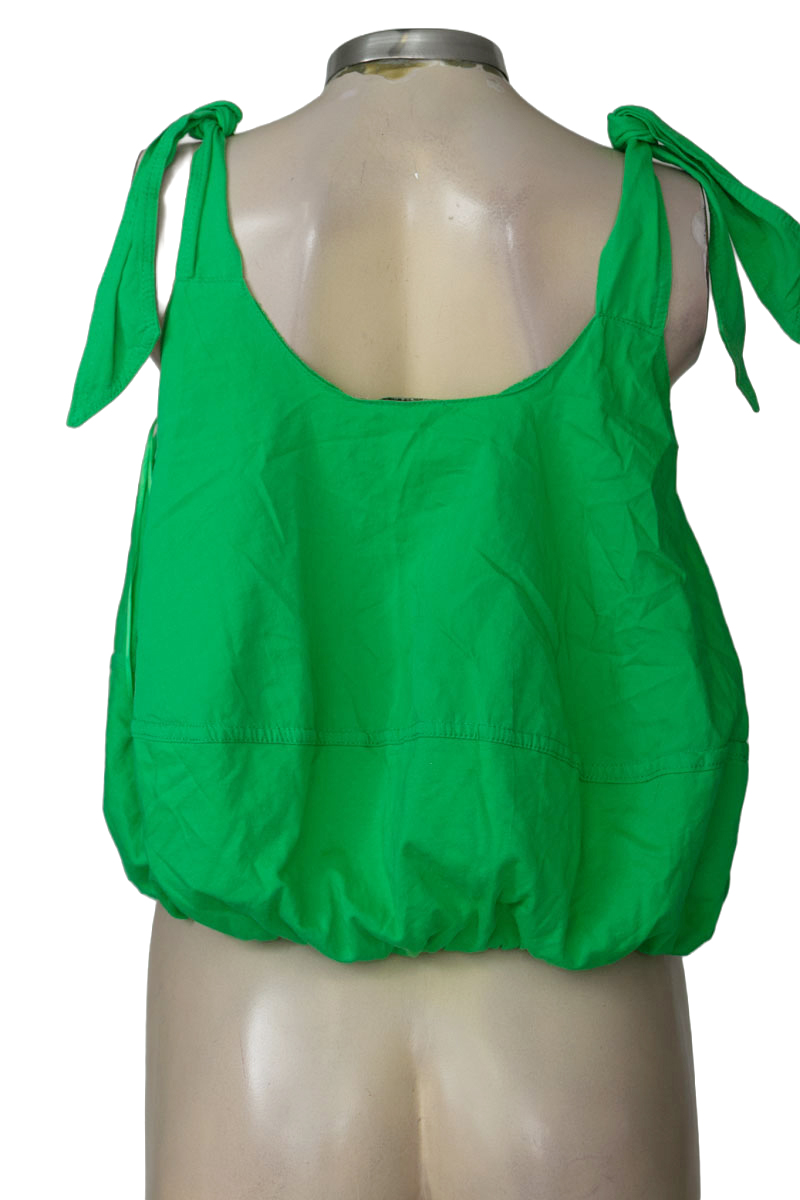 Blusa color Verde - Zara