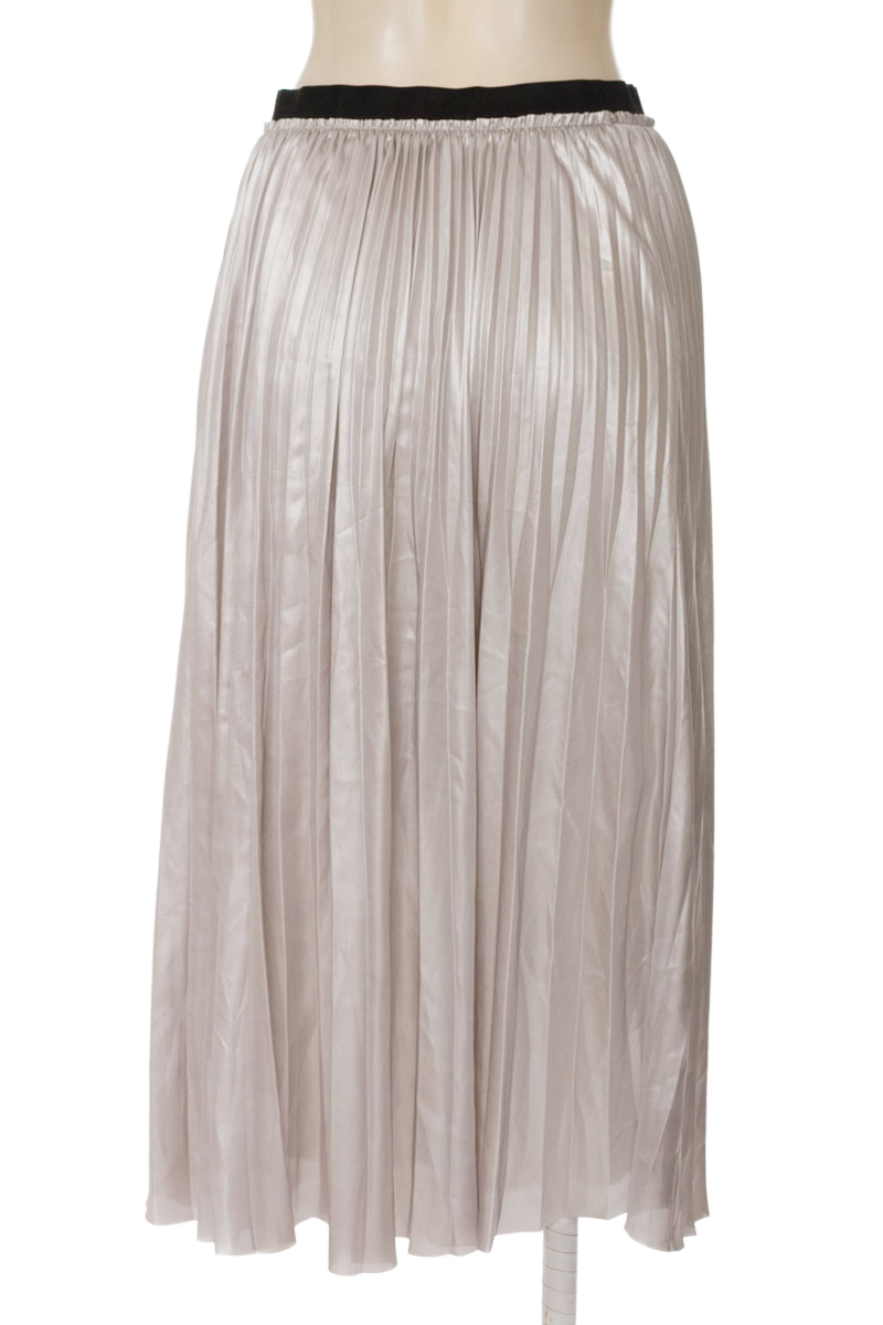 Falda color Plateado - Zara