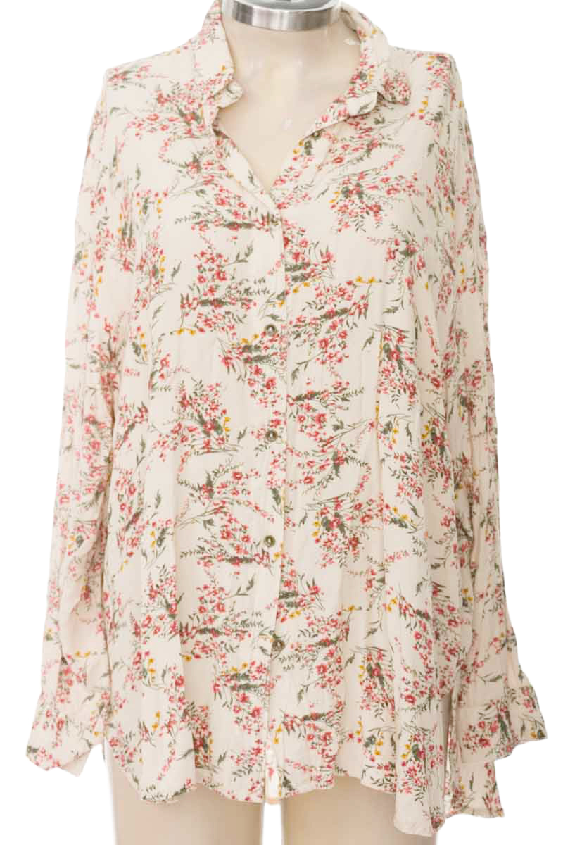 Blusa color Beige - Color Blue