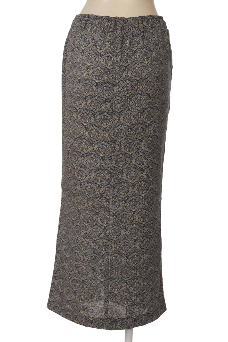 Falda color Estampado - Plica