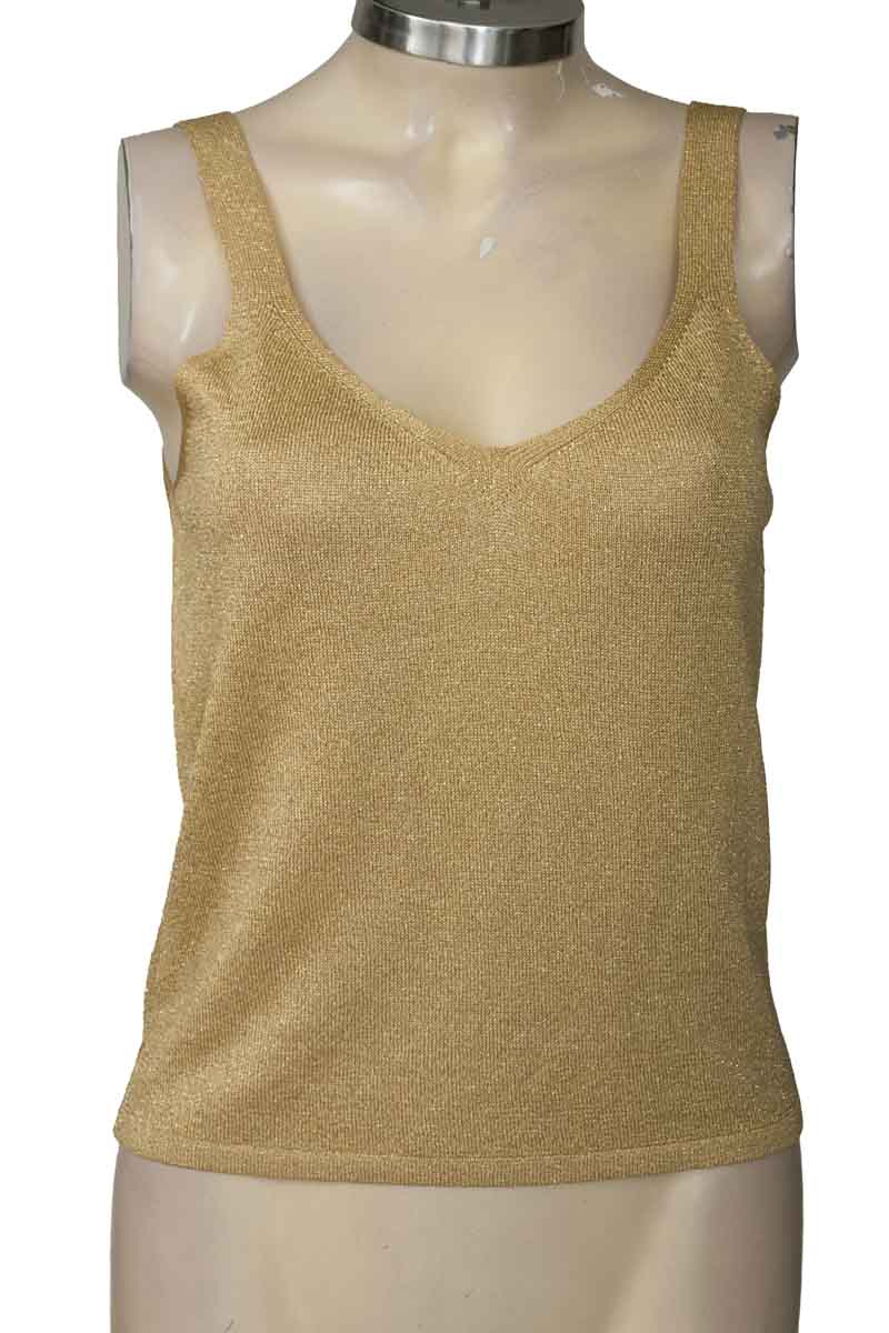 Top / Camiseta color Dorado - Ann Taylor