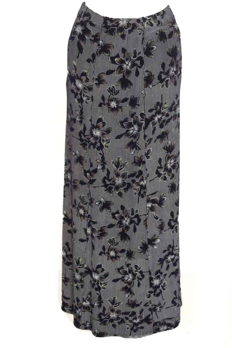 Falda color Azul - Han Na