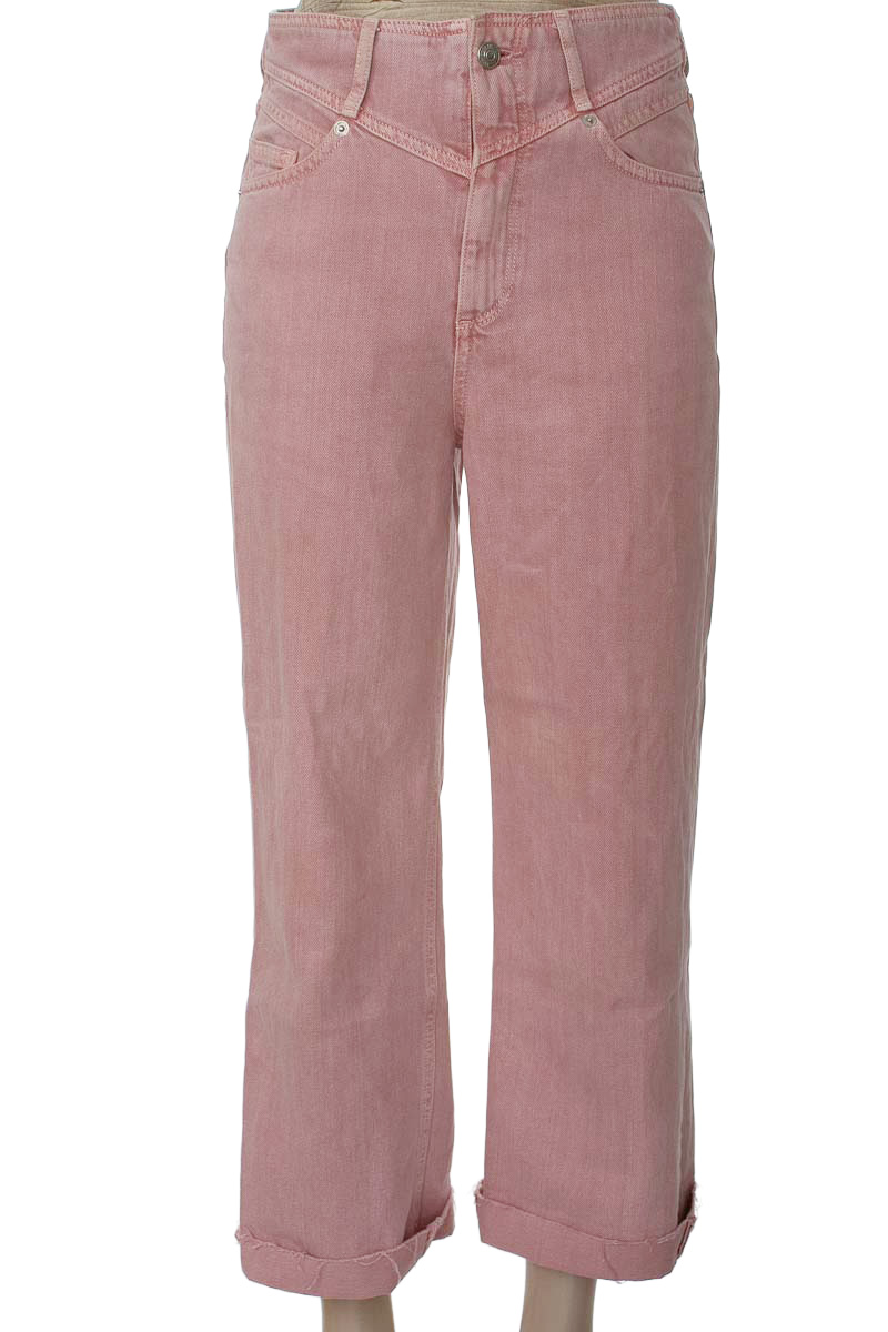 Pantalones color Rosado - MNG