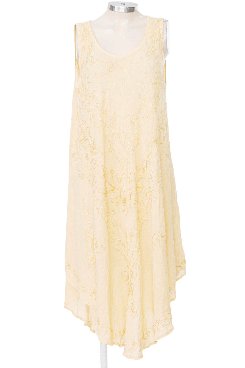 Vestido / Enterizo color Amarillo - Mahikaa