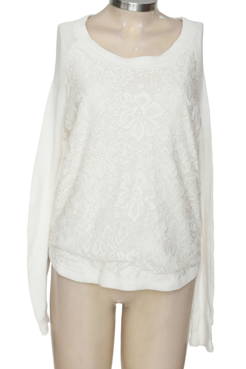 Sweater color Blanco - NAF NAF