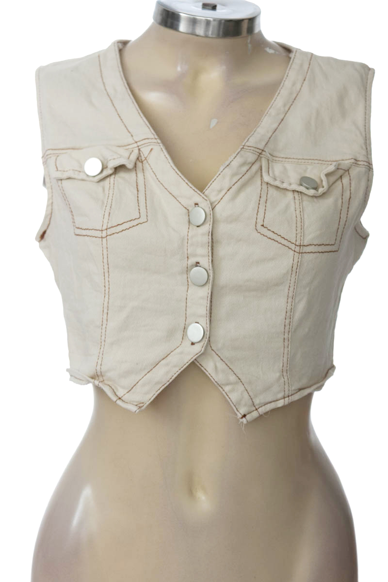 Top / Camiseta color Beige - Niuniu Studio