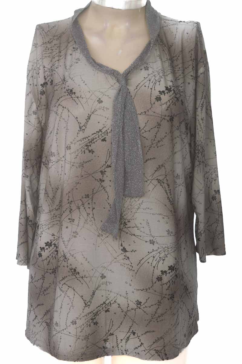 Blusa color Gris - Gello Fashion