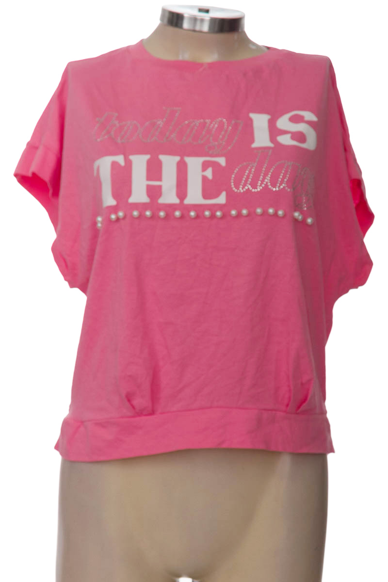 Top / Camiseta color Rosado - Eva Castillo