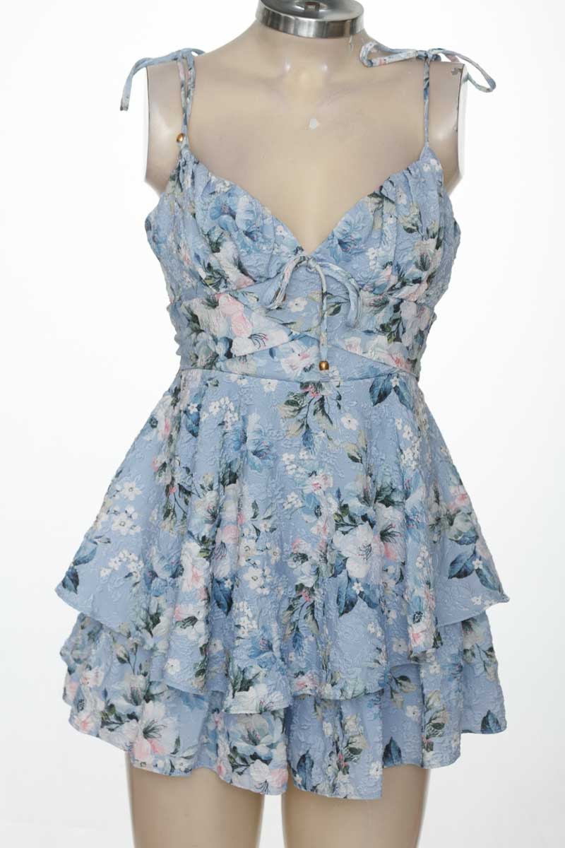 Vestido / Enterizo color Azul - M.poema collection