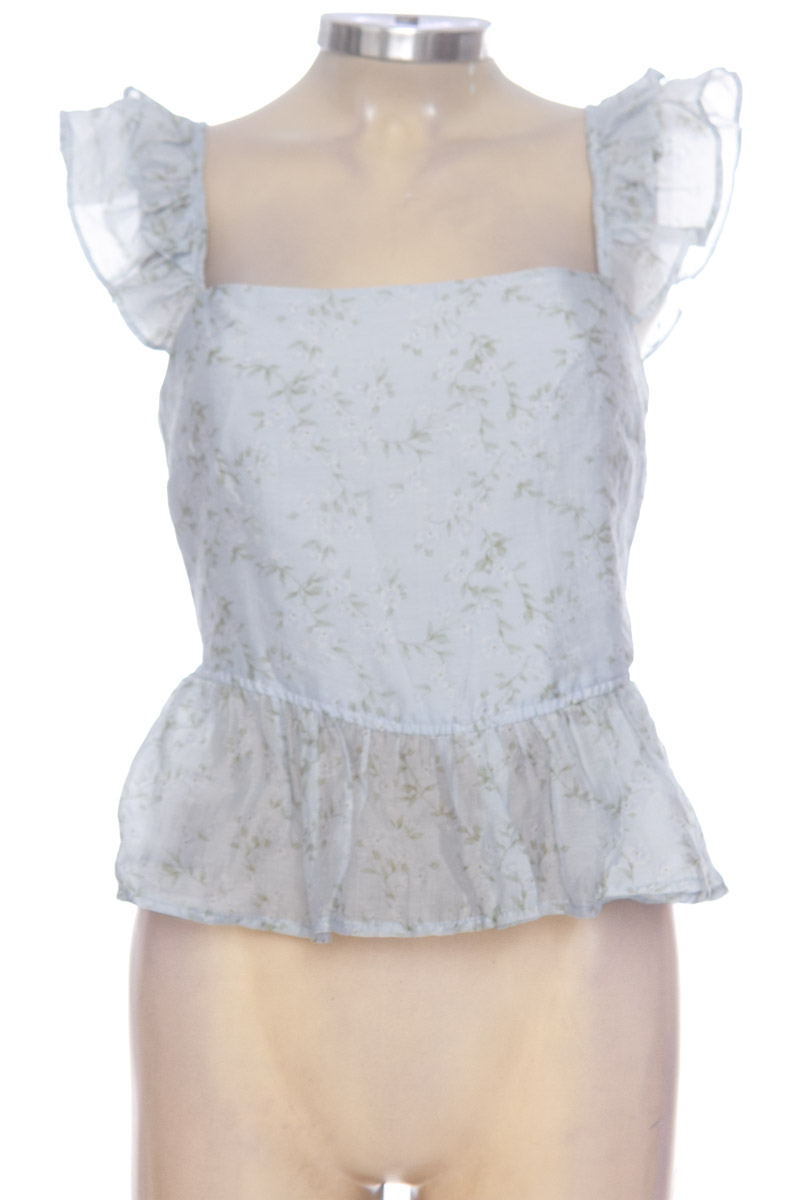 Top / Camiseta color Azul - Divided by H&M