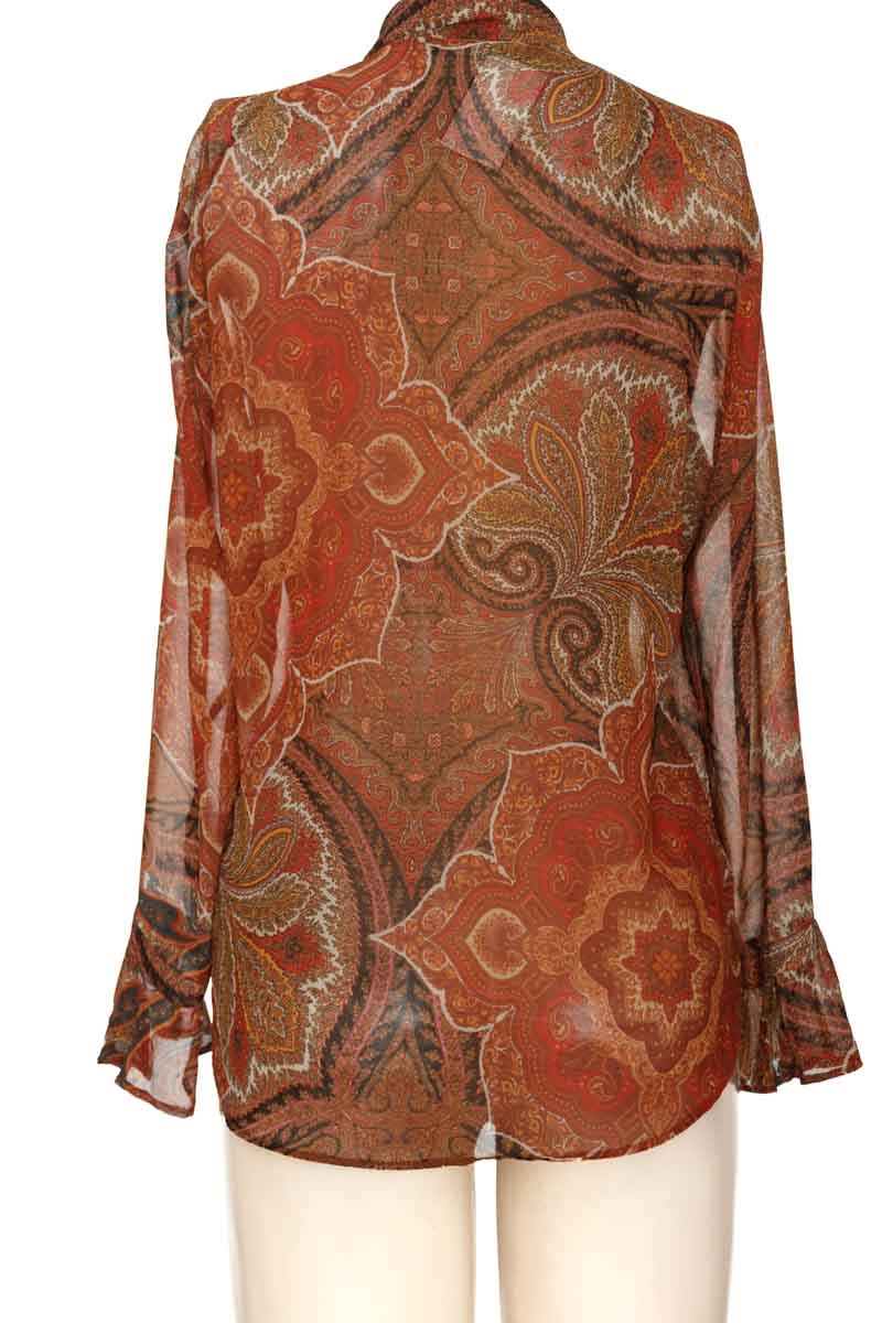 Blusa color Naranja - Zara