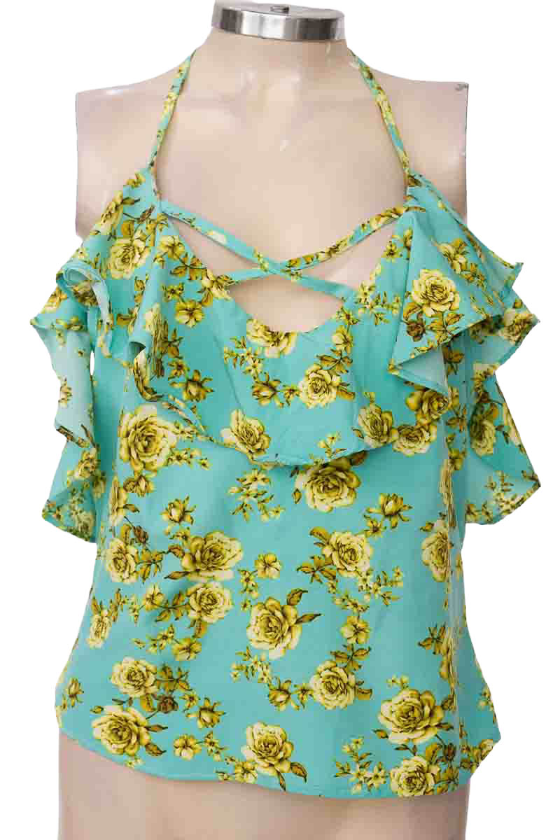Top / Camiseta color Aguamarina - Toxka