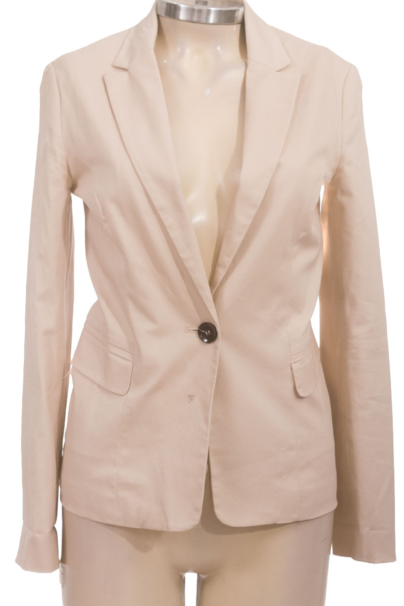Chaqueta / Abrigo color Beige - Bershka
