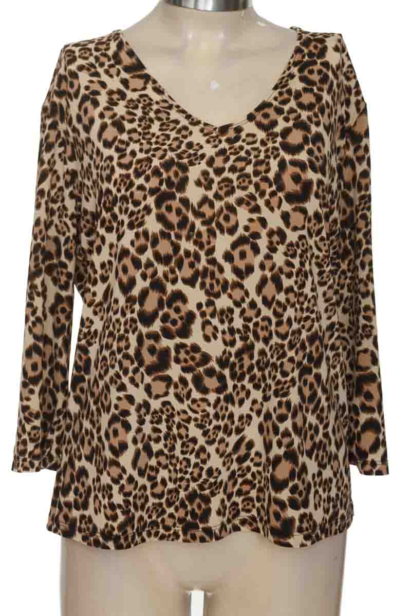 Blusa color Estampado - Brittany Black