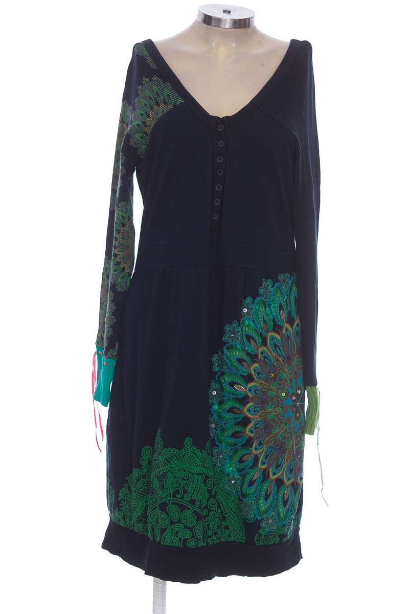 DESIGUAL Minirock 'Emma Rose' Dunkelblau » Günstig Online Kaufen