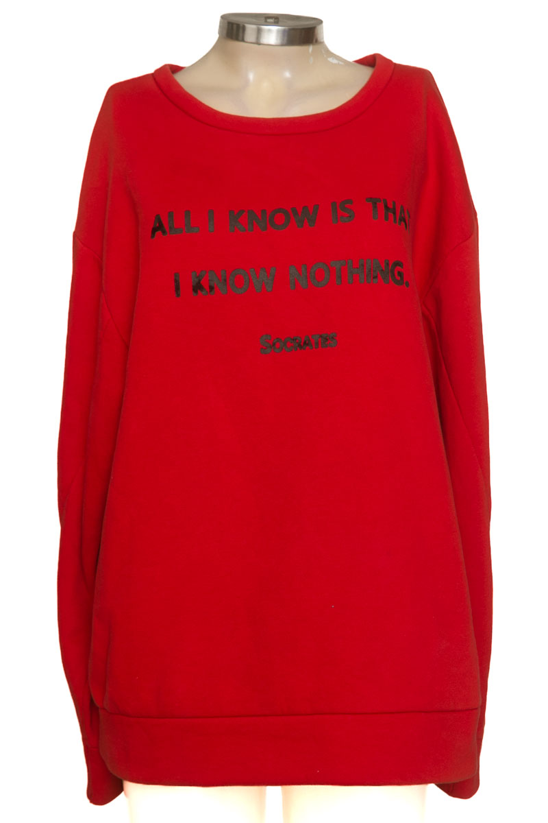 Sweater color Rojo - Zara