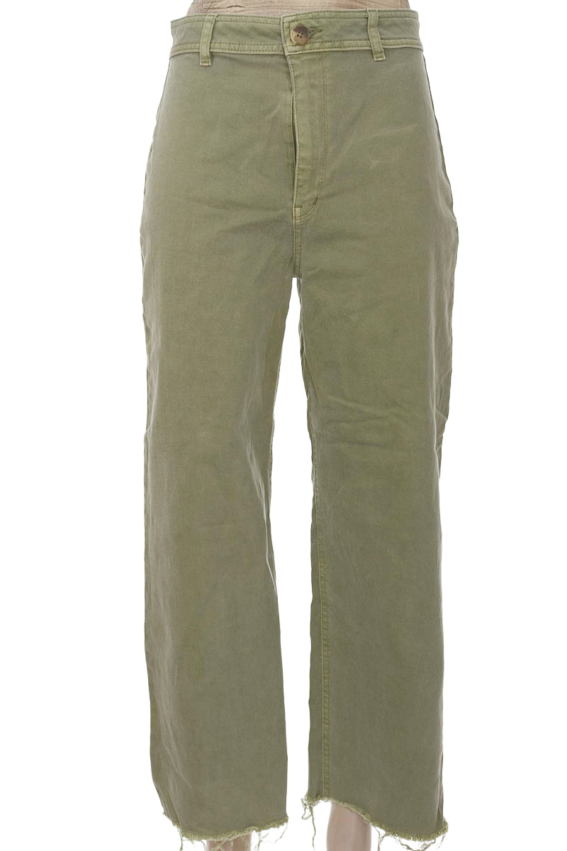 Pantalones color Verde - NAF NAF