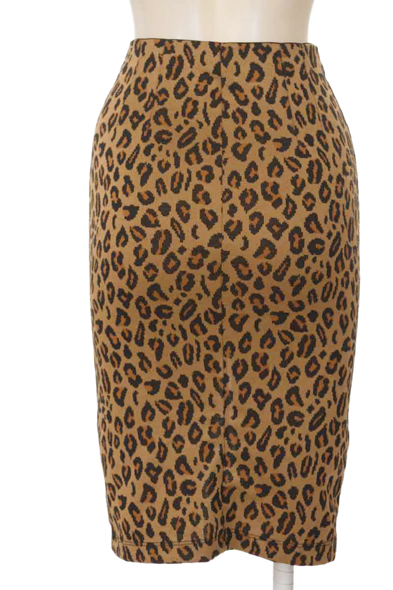 Falda color Café - Stradivarius