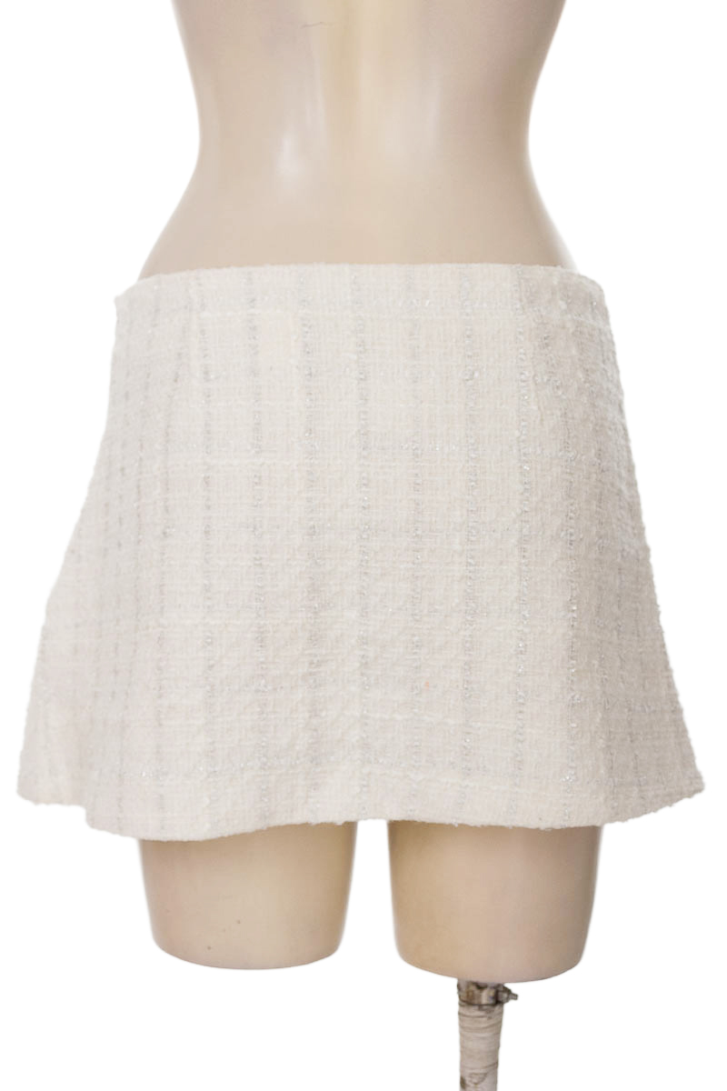 Falda color Blanco - Zara