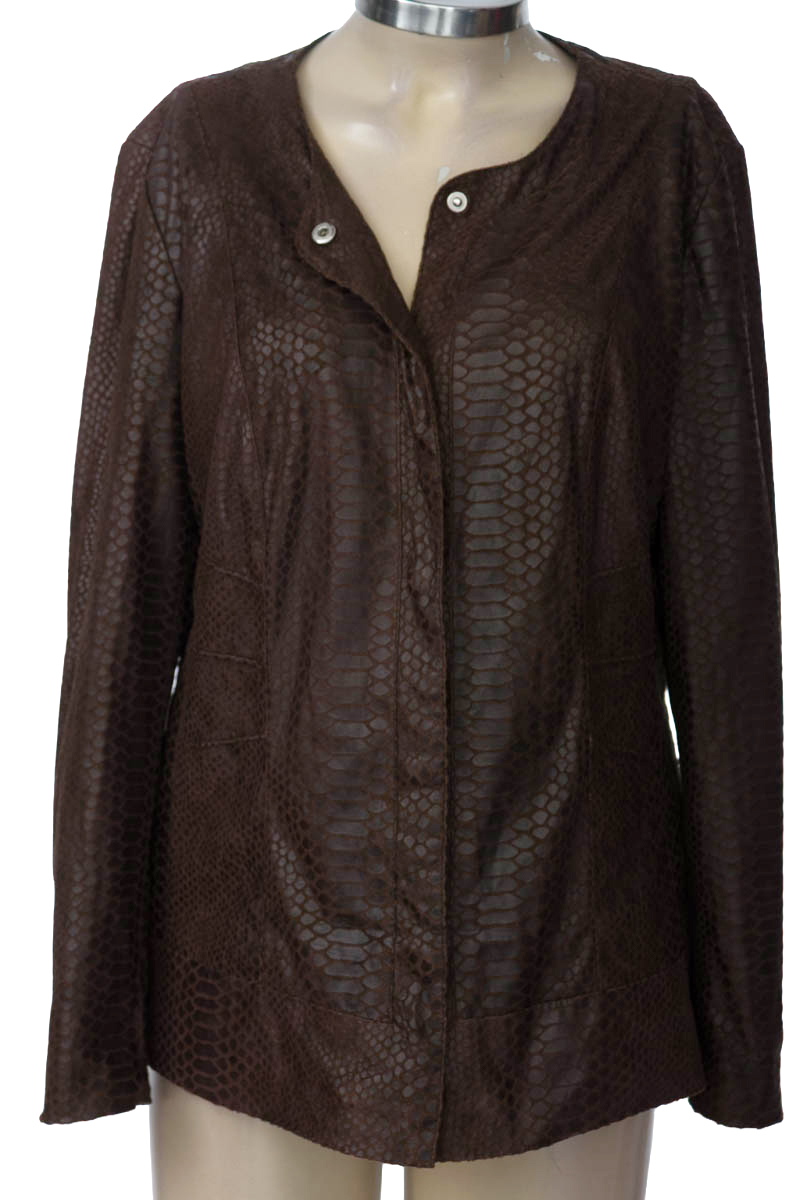 Chaqueta / Abrigo color Café - Dana Buchman