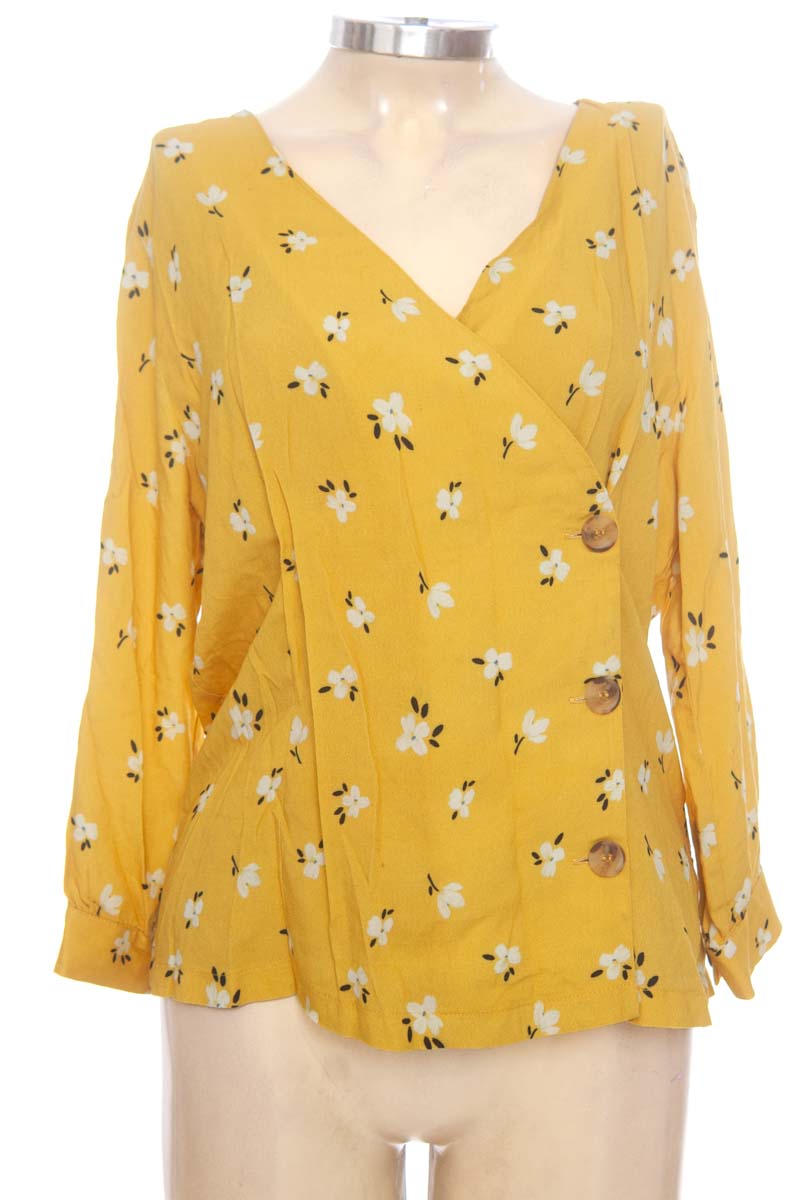 Blusa color Amarillo - NAF NAF