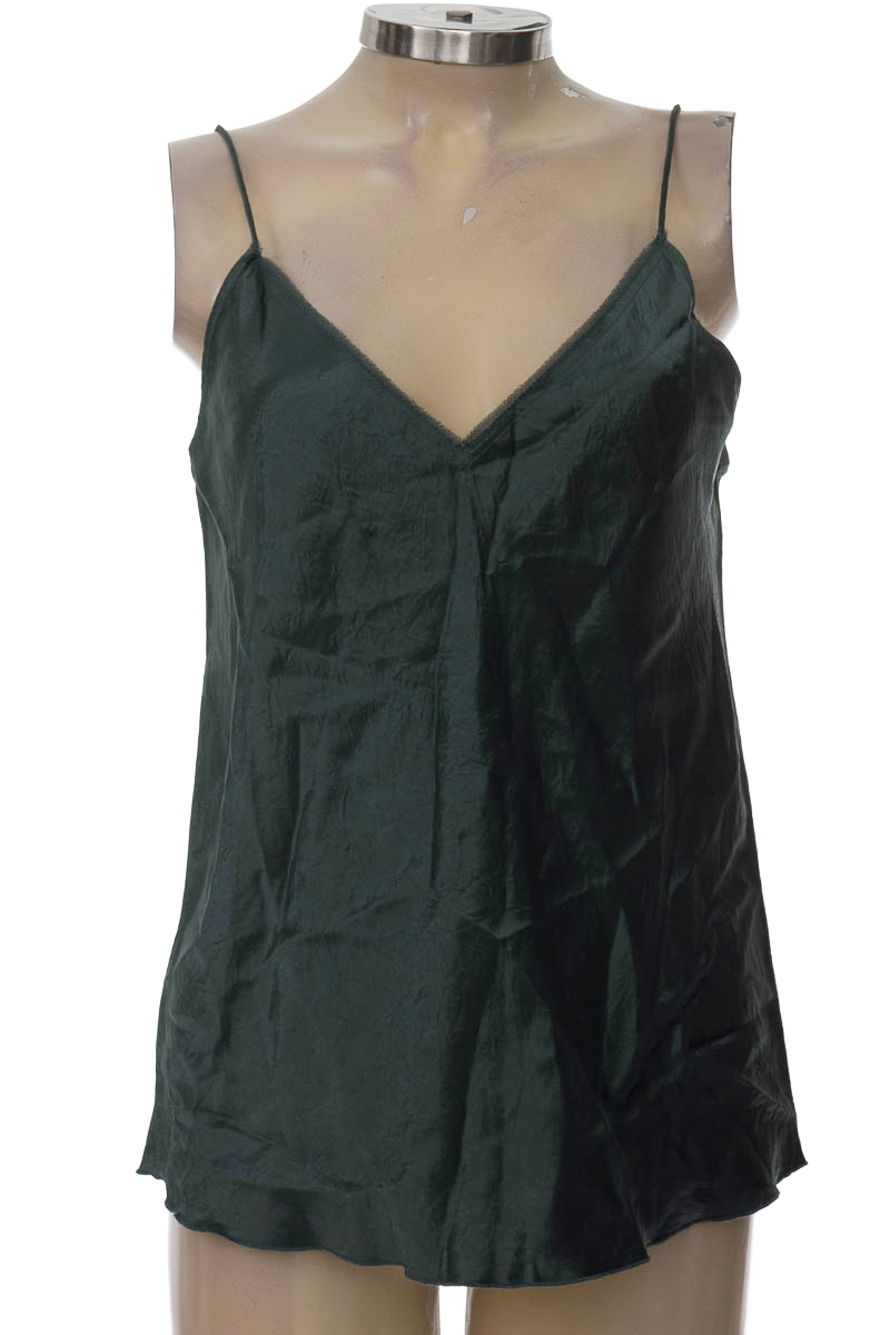 Top / Camiseta color Verde - Massimo Dutti