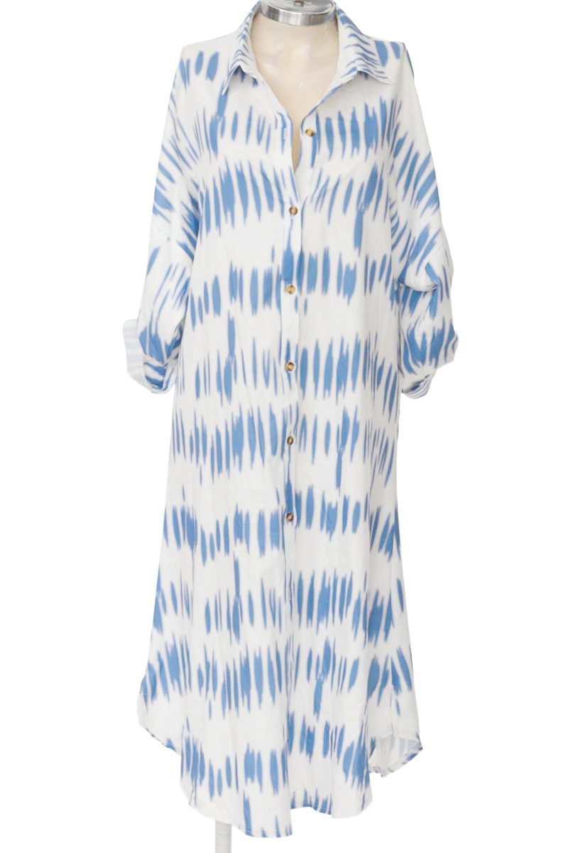 Vestido / Enterizo color Blanco - Kandy Fashion