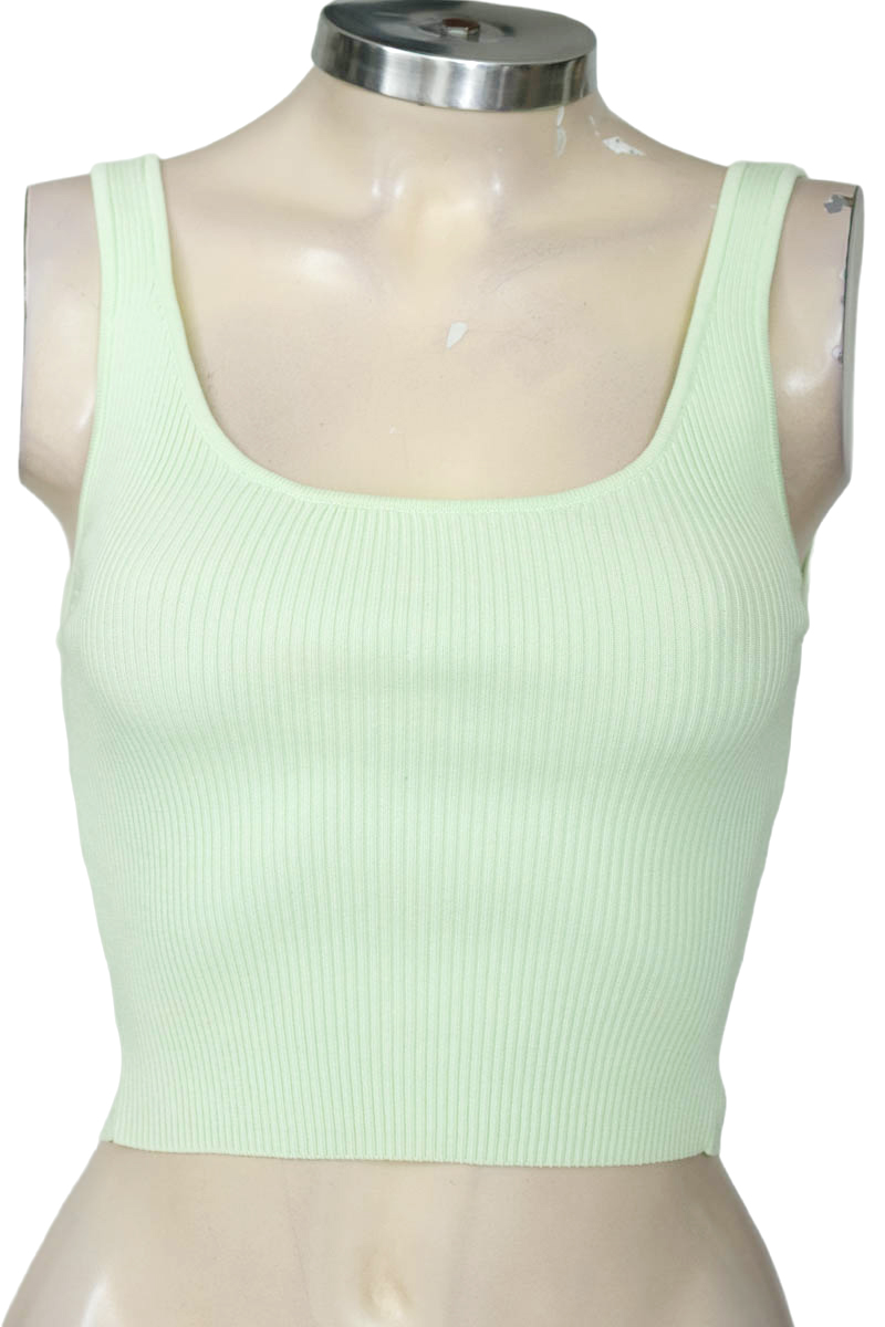Top / Camiseta color Verde - Zara