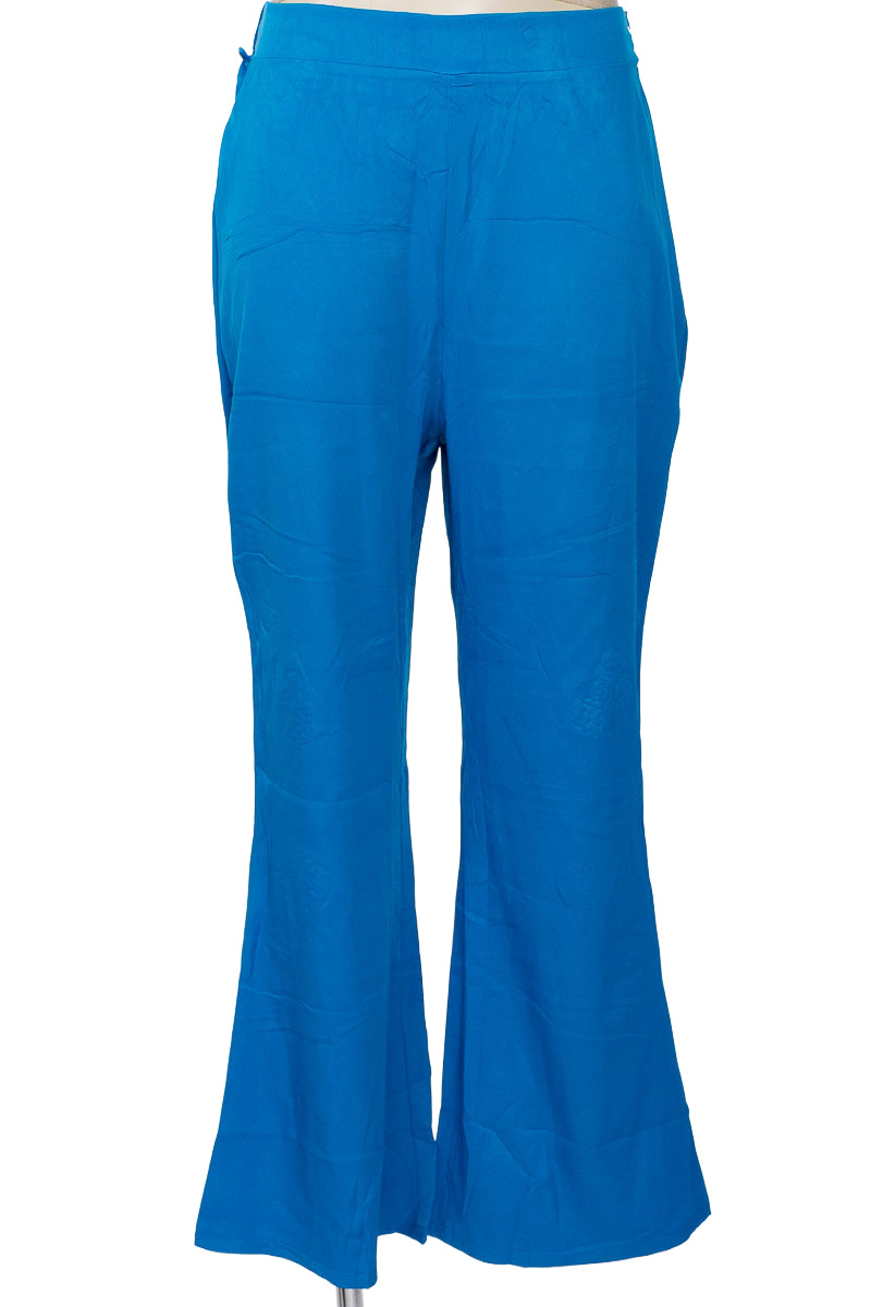 Pantalones color Azul - Niuniu Studio