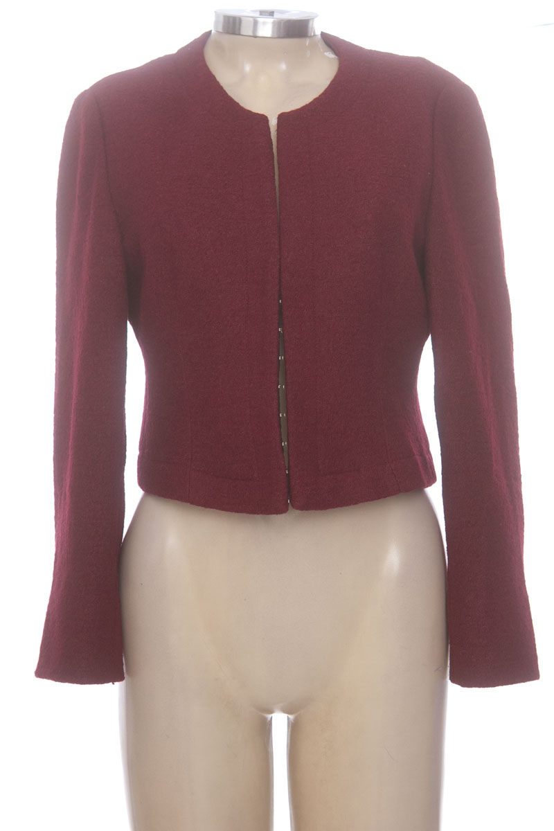 Chaqueta / Abrigo color Vinotinto - Bettina Spitz