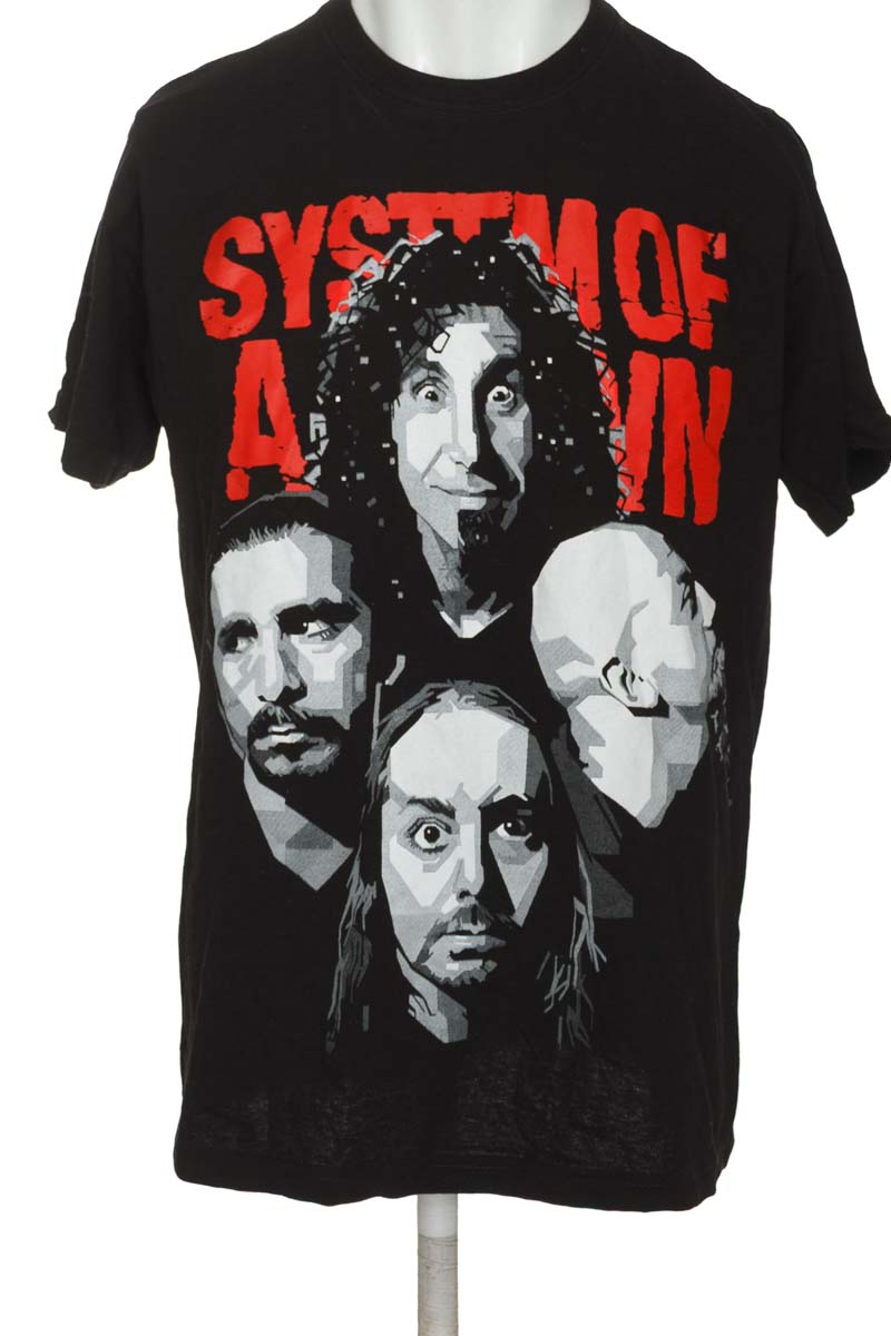 Camiseta color Negro - COTTON AMERICAN