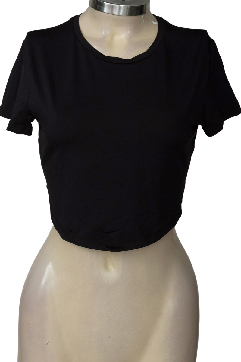 Top / Camiseta color Negro - Bershka